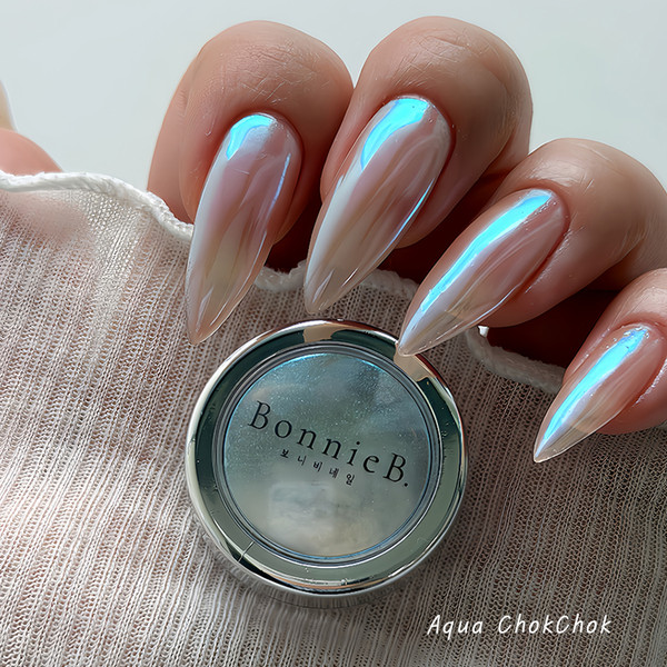 【BonnieB. / 受注販売(8月末前後納期)】Aqua ChokChok Nail Powder / アクアチョクチョクパウダー
