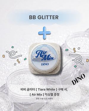 【DINO, IT'S NAIL O'CLOCK / 受注販売(6月末前後納期)】BB Glitter [Tiara White]