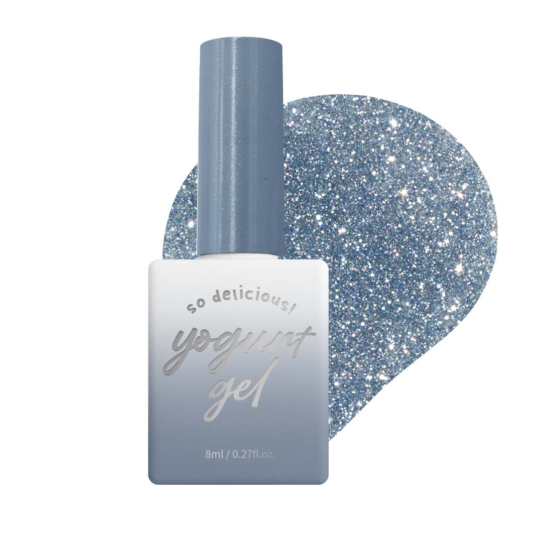 [YOGURT] 'Look at Me' Reflective Glitter Gel #RG23 Dark Queen