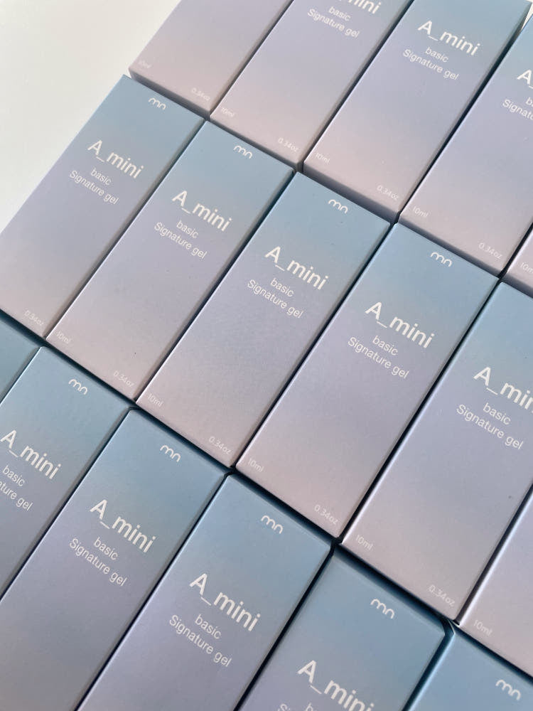 【A_muse / 受注販売(6月末前後納期)】A_mini Basic Signature Gel