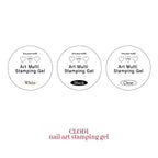 【CLODI / 受注販売(6月末前後納期)】Art Multi Stamping Gel 3 Colors Set