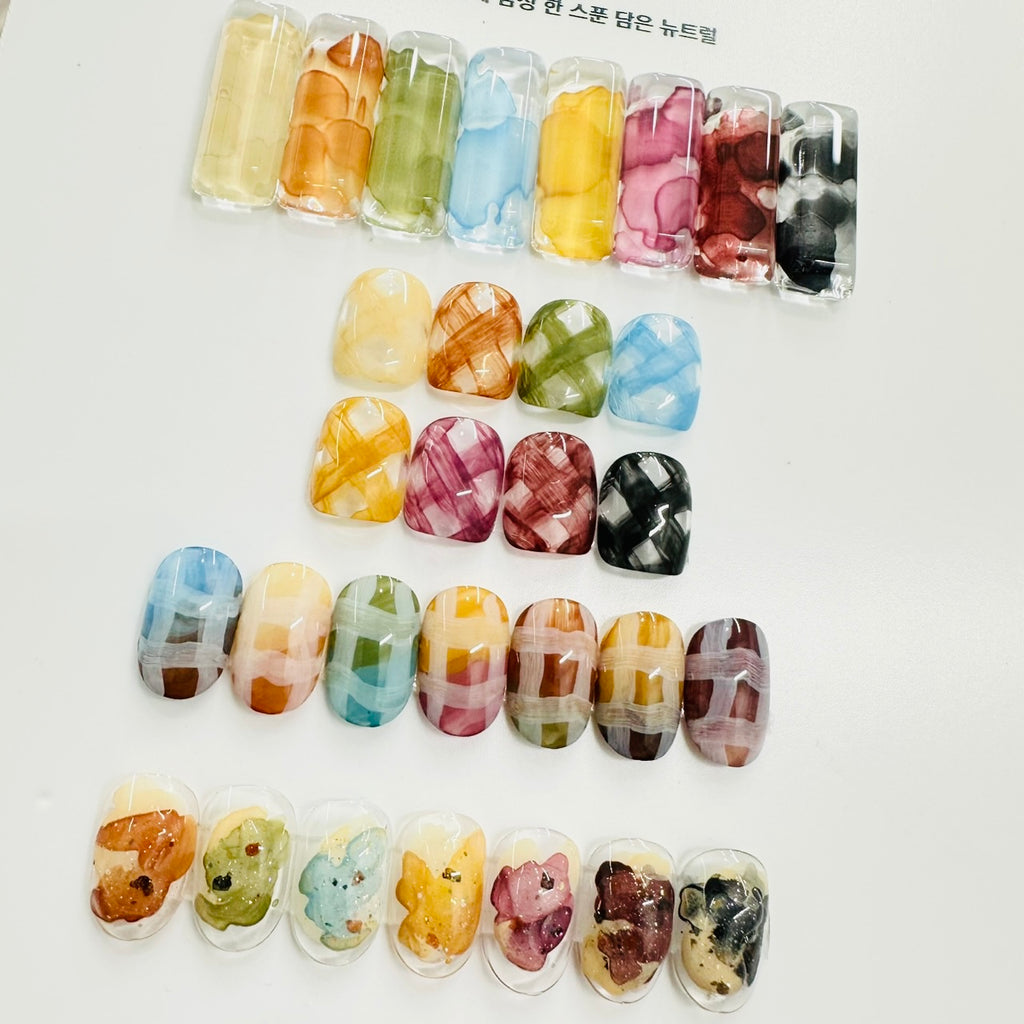 【YOGOMAYO / 受注販売(6月末前後納期)】Picasso Ink Gel Season 2 8-piece Collection Easy Quick Ink Gel