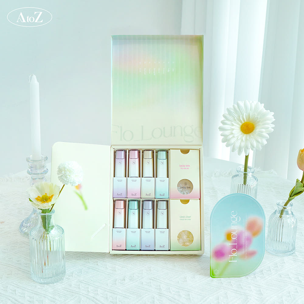 [AtoZ] Spring New Magnetic Gel 8-piece Set Glitter Nails Magnetic Nails Art of the Month Self-Nail Gel Nails
