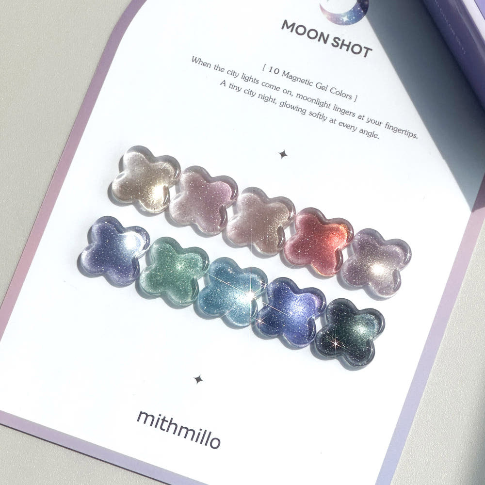【mithmillo / 受注販売(7月中旬前後納期)】Reflective Magnetic Gel MOON SHOT 10-Piece Collection