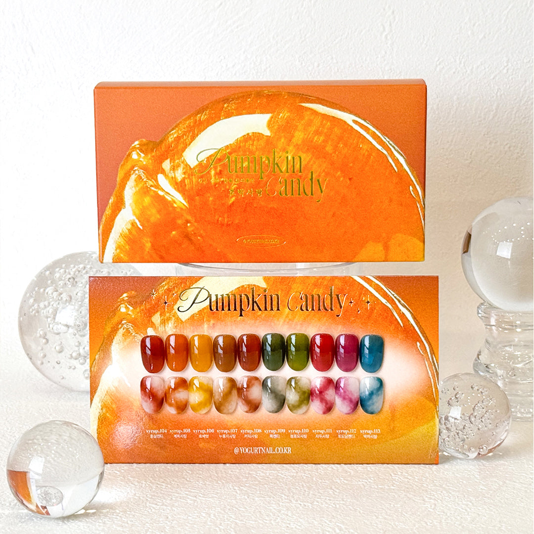 [YOGURT] Pumpkin Candy Syrup Gel Set of 10