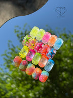 【30セット限定販売 / A.Shining Moment / 受注販売(7月末前後納期)】[mithmillo x Shining Mermont] Neon Stamping Gel 5-Piece Set / Stamping Gel, Stamping Nails, Plate Nails