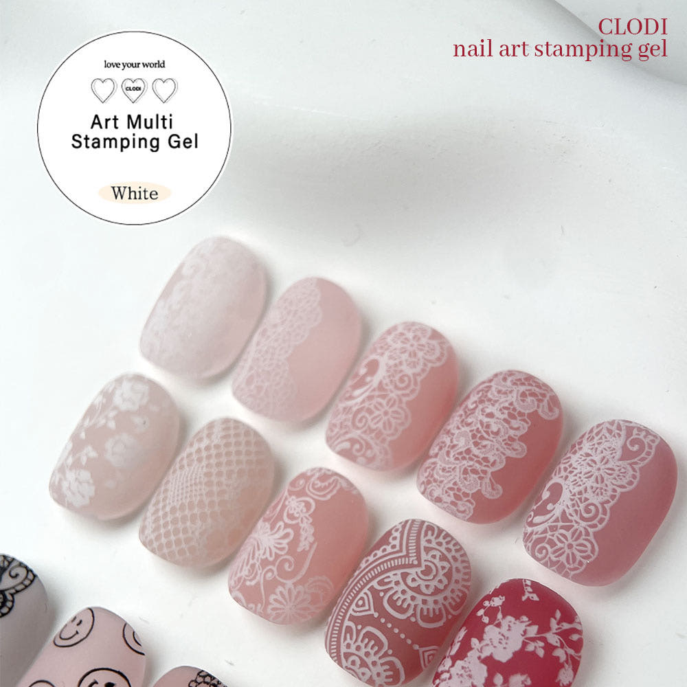 【CLODI / 受注販売(6月末前後納期)】Art Multi Stamping Gel 3 Colors Set