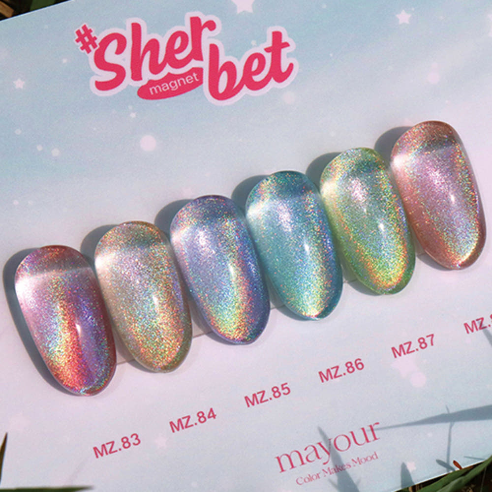 【Mayour】Mayur Shabet Hologram Magnetic Gel Single Product