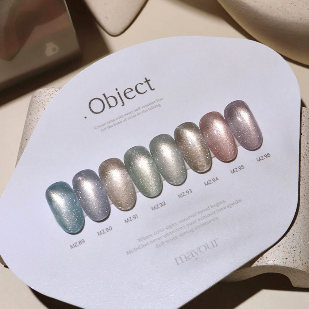 【Mayour】Mayur Objet Glitter Magnet Gel 8-piece set