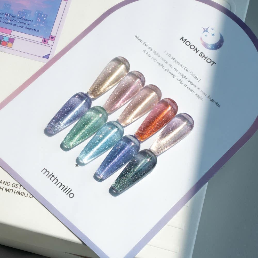 【mithmillo / 受注販売(7月中旬前後納期)】Reflective Magnetic Gel MOON SHOT 10-Piece Collection