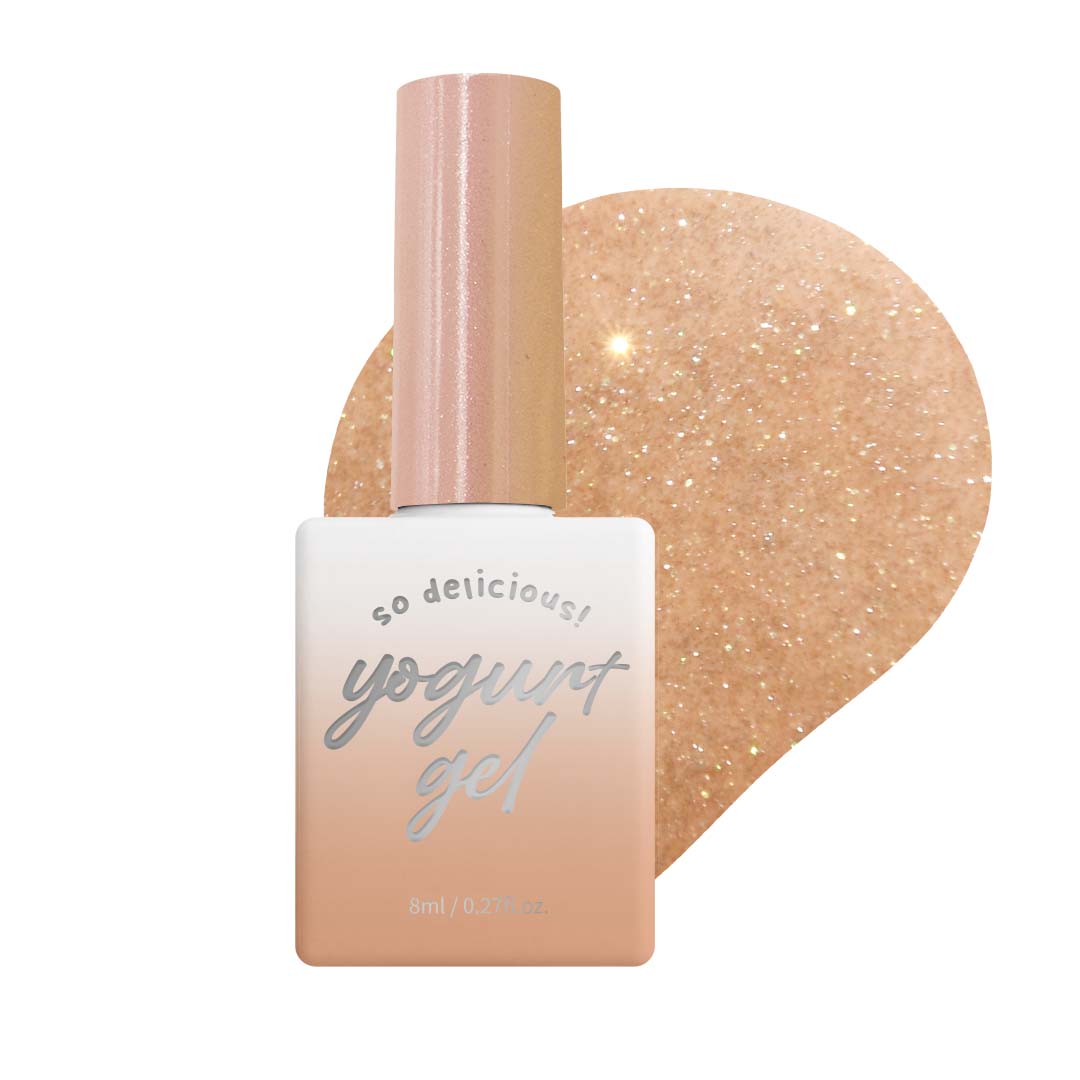 [YOGURT] 'Ballerina' Reflective Glitter Gel #RG03 Silk Mood