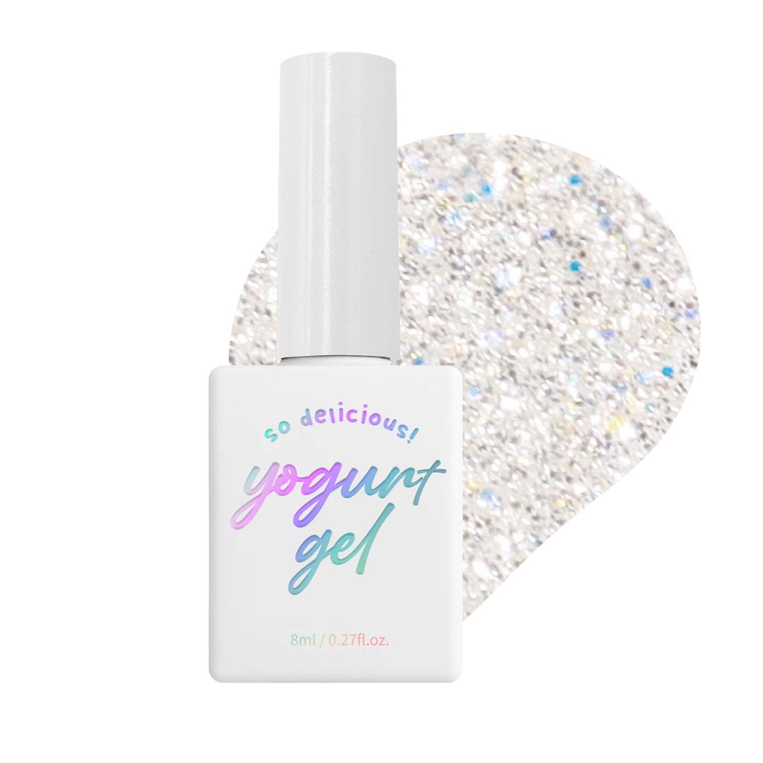 [YOGURT] 'New Things' Glitter Gel G21 White Beach