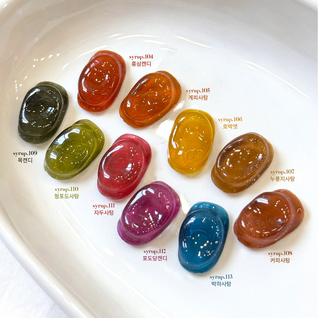 [YOGURT] Pumpkin Candy Syrup Gel Set of 10