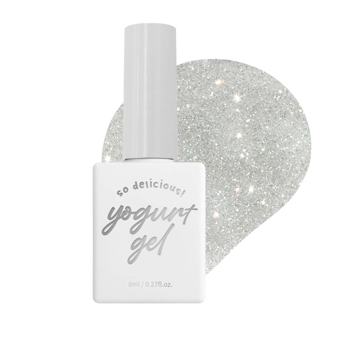 [YOGURT] 'Look at Me' Reflective Glitter Gel #RG21 Snow Queen