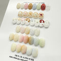 【YOGOMAYO / 受注販売(9月末前後納期)】Butter Syrup Gel Topping Glitter Color Mixed Collection of 8