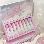 [AtoZ] Mirroring Fine Magnetic Gel 8-piece Set Summer Pedi Nail Art of the Month Magnetic Nail