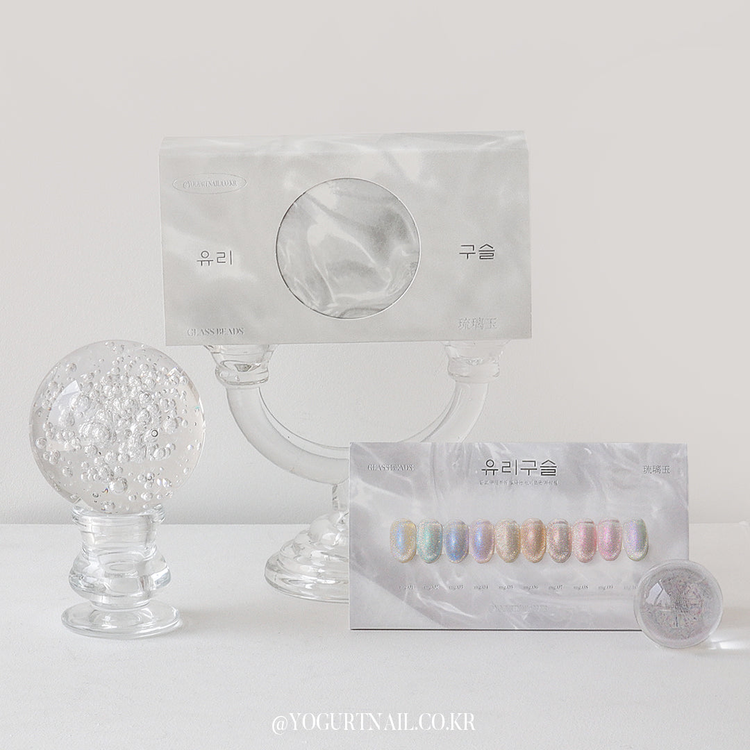 [YOGURT] 10-pack of 'Glass Bead' magnetic gels