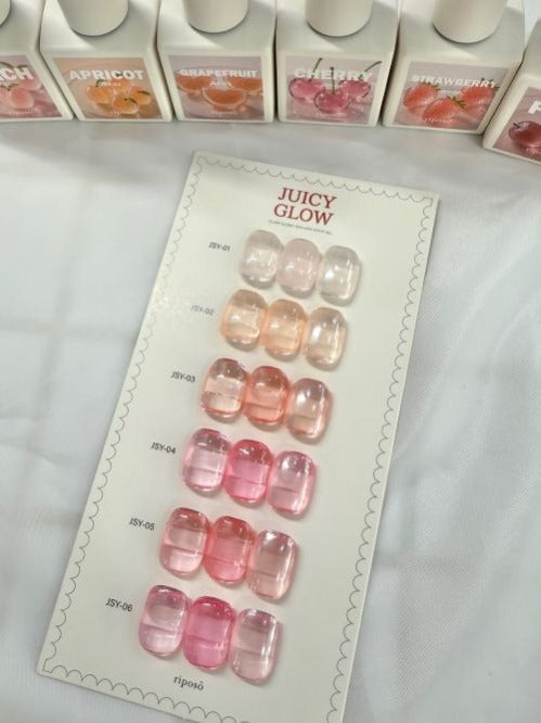【riposo / 受注販売(6月末前後納期)】Juicy Glow (6 types) Collection