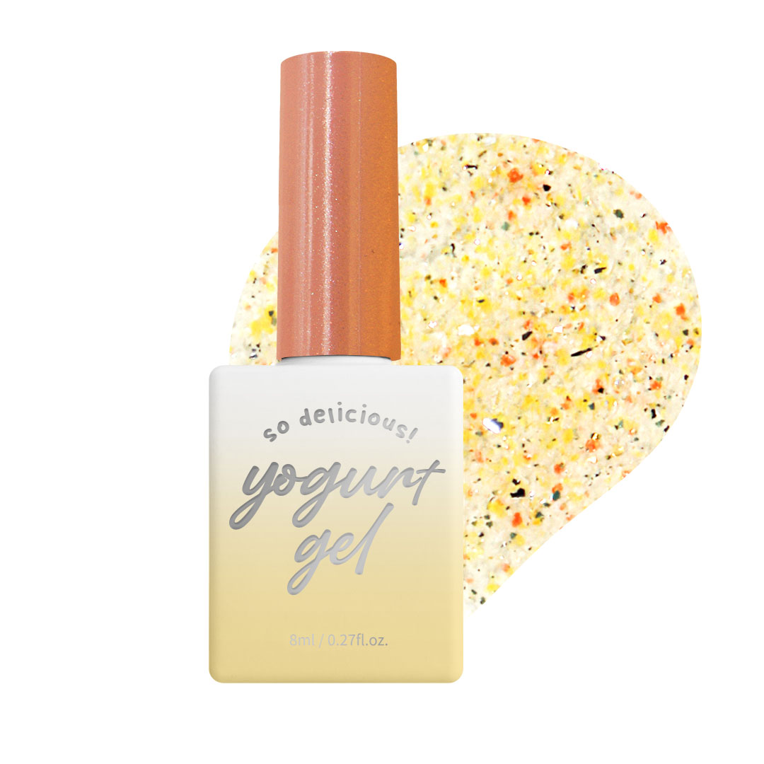 [YOGURT] Twin Tweed Glitter Gel #G51 Lemon Sherbet