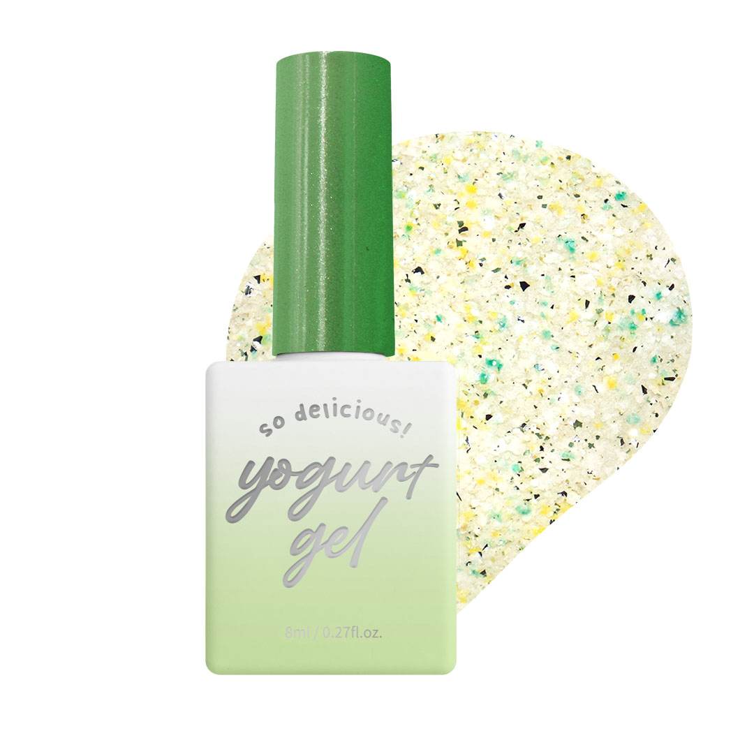 [YOGURT] Twin Tweed Glitter Gel #G52 Green Tea