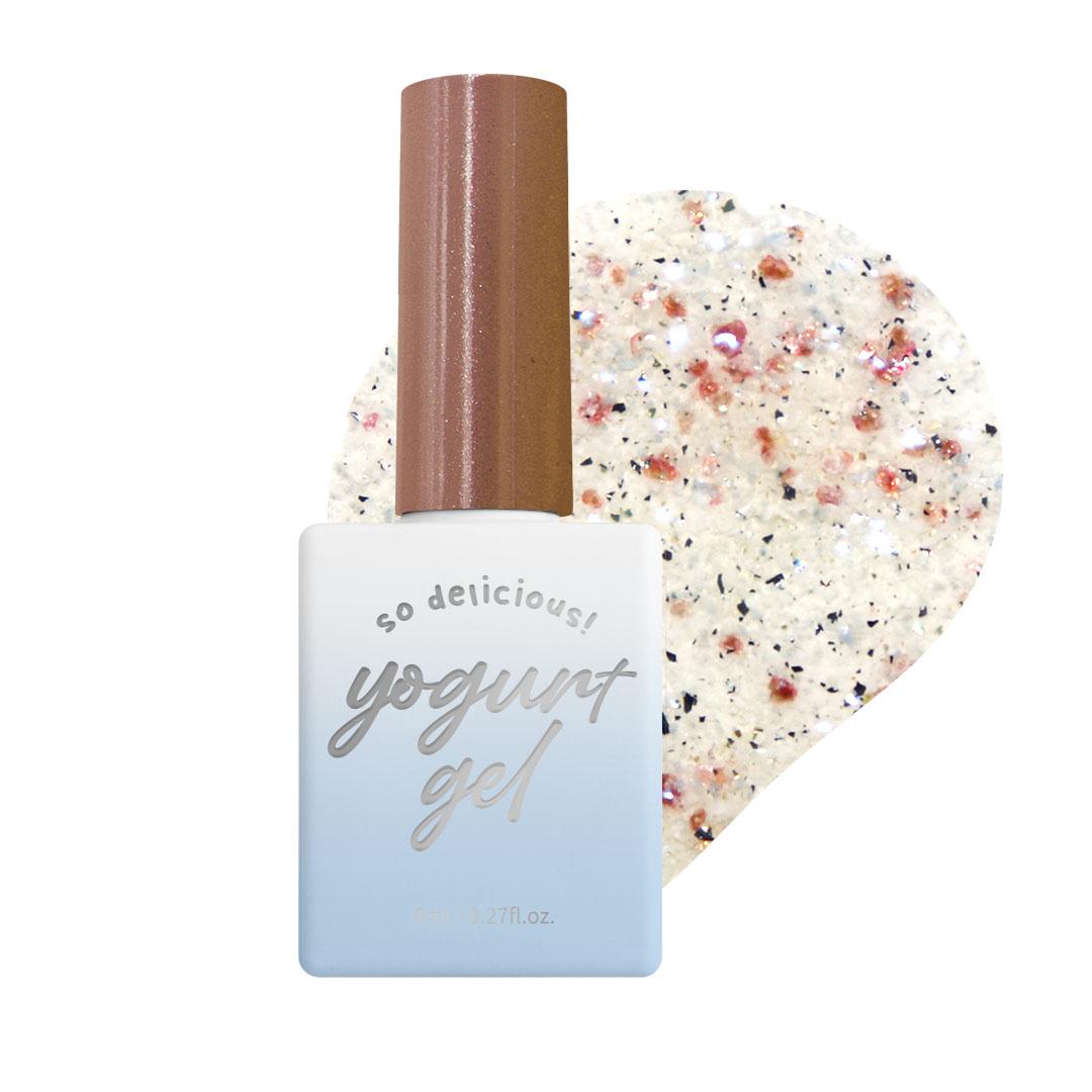 [YOGURT] Twin Tweed Glitter Gel #G53 Mint Chocolate