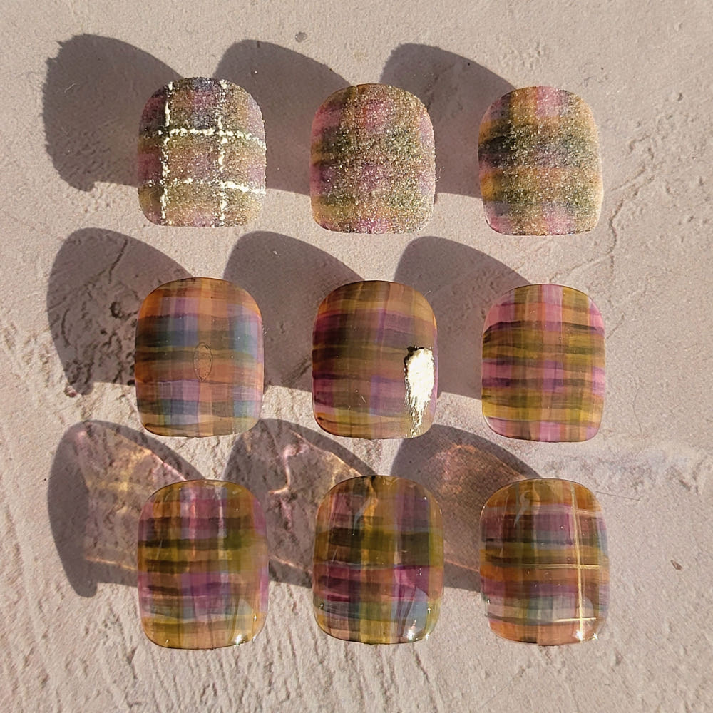 【SISWORLD】Fogny Texture Nail Glitter 30g Knit Art