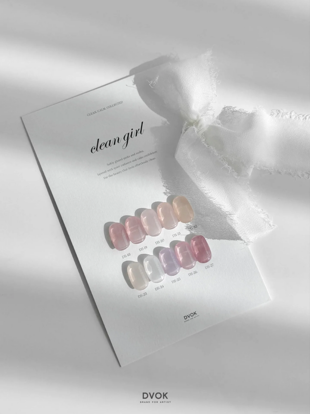 【DVOK / 受注販売(9月末前後納期)】Clean Girl Collection