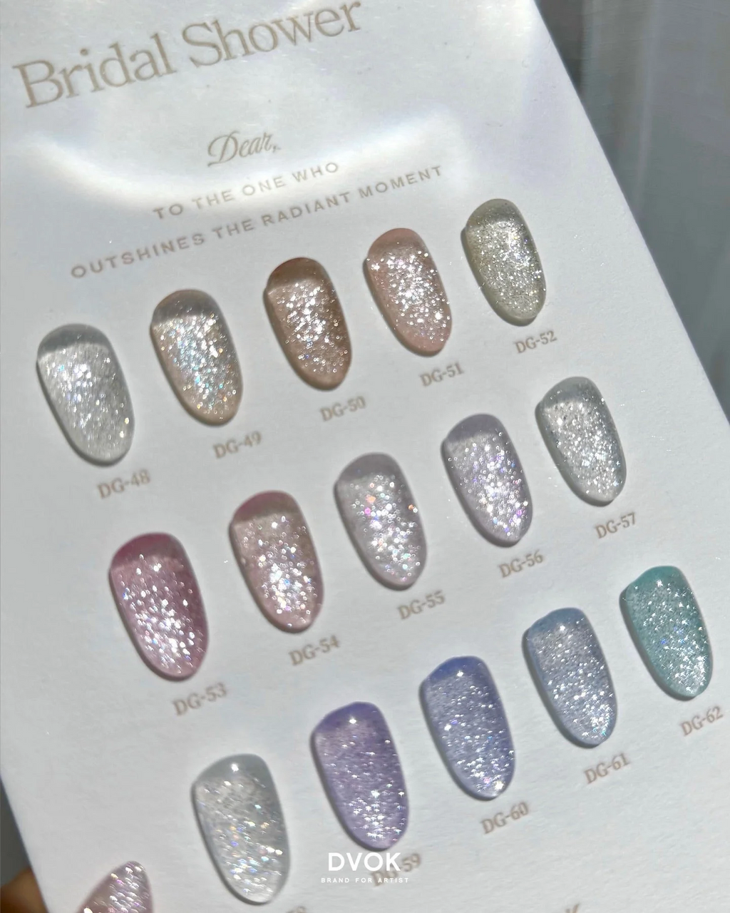 【DVOK / 受注販売(9月末前後納期)】Bridal shower Collection