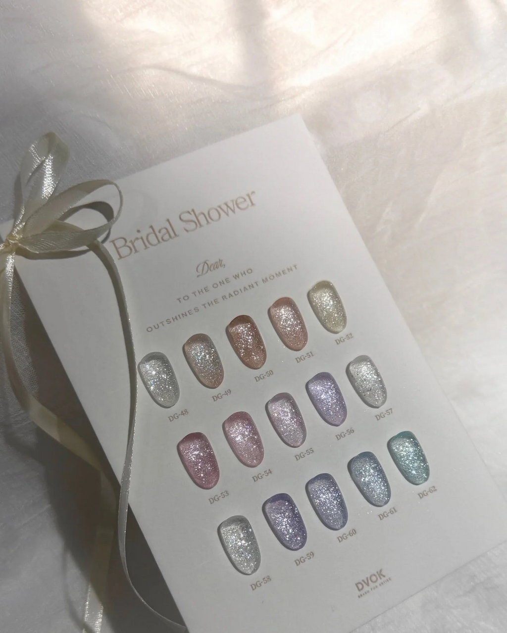 【DVOK / 受注販売(9月末前後納期)】Bridal shower Collection