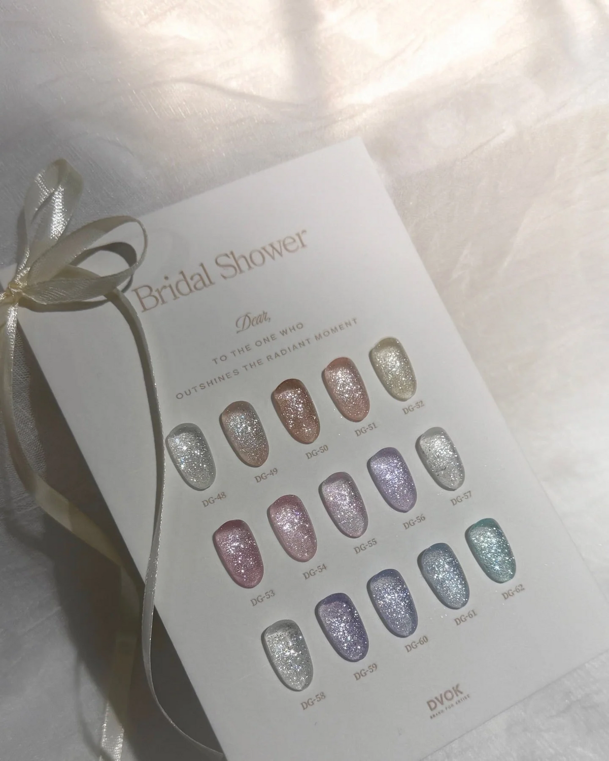 【DVOK / 受注販売(9月末前後納期)】Bridal shower Collection