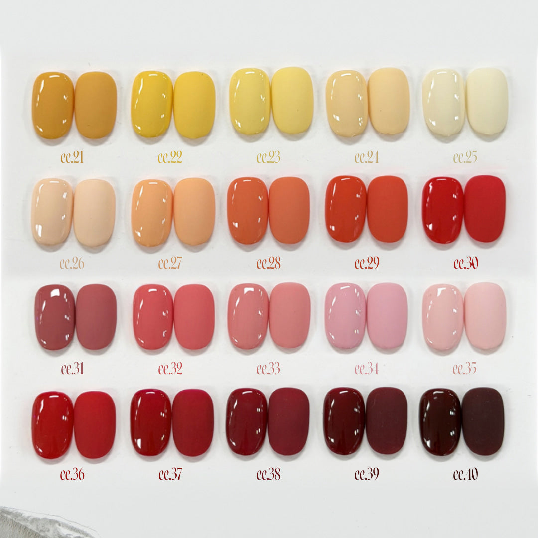 【Eeeya / 受注販売(11月中旬前後納期)】Favorite Color Gel 100-Piece Full Collection / 8g