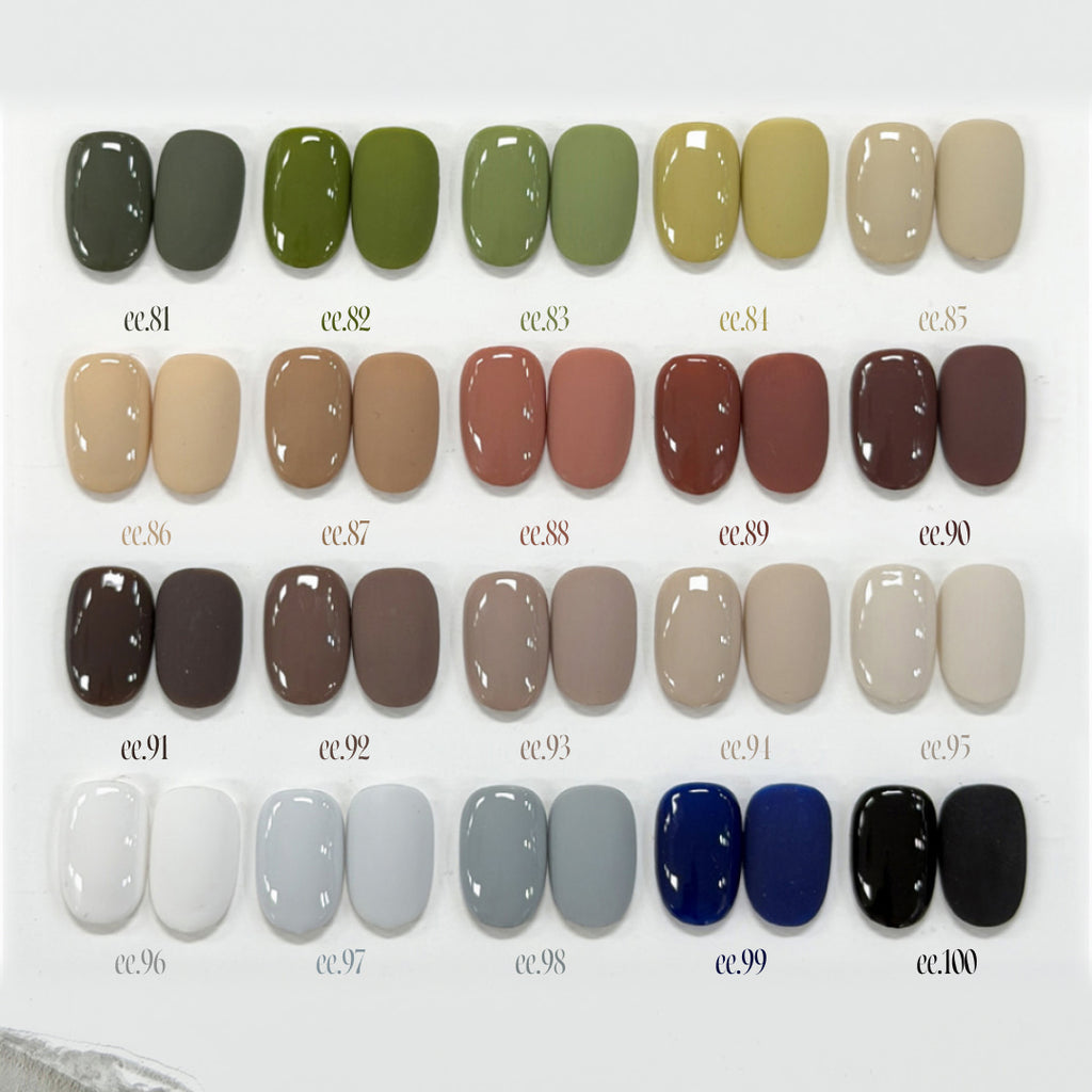 【Eeeya / 受注販売(11月中旬前後納期)】Favorite Color Gel 100-Piece Full Collection / 8g