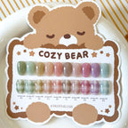 【YOGURT / 受注販売(9月末前後納期)】Cozy Bear Syrup Gel 10-Piece Collection / 8ml