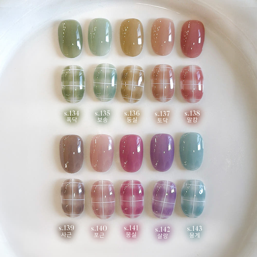 【YOGURT / 受注販売(9月末前後納期)】Cozy Bear Syrup Gel 10-Piece Collection / 8ml