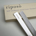 【riposo / 受注販売(10月中旬前後納期)】Cross-Section Metal File