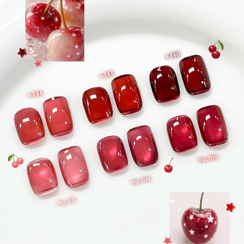 【YOGURT / 受注販売(11月中旬前後納期)】Cherry Red 6-Piece Collection