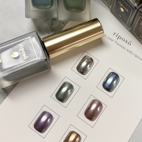 【riposo】6 types of metallic ink – mii