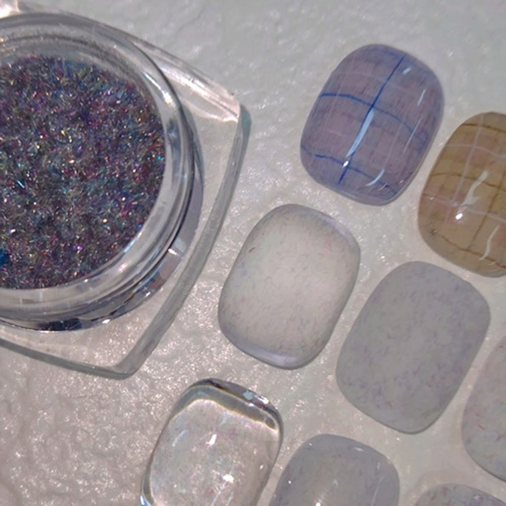 【SISWORLD】Warm Glitter CC World Made Self Nail Winter Nail