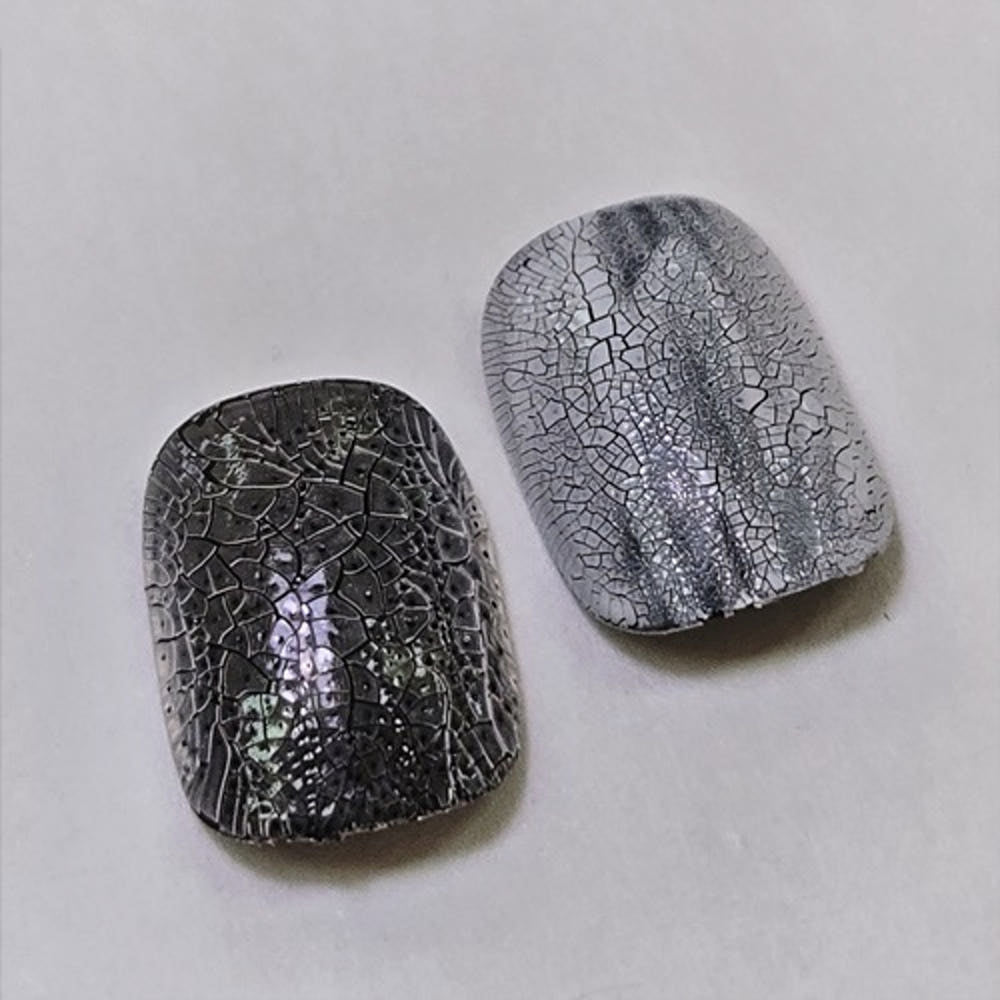 【SISWORLD】Crack Liquid 2-piece set (clear + white) Crack Gel Cracking Nuance Art Self