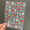 【AURA GLITTER / 受注販売(11月中旬前後納期)】Red Velvet Tree Nail Sticker
