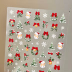 【AURA GLITTER】Red Velvet Tree Nail Sticker