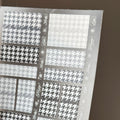 【AURA GLITTER / 受注販売(10月中旬前後納期)】Snowflake Houndstooth Nail Sticker