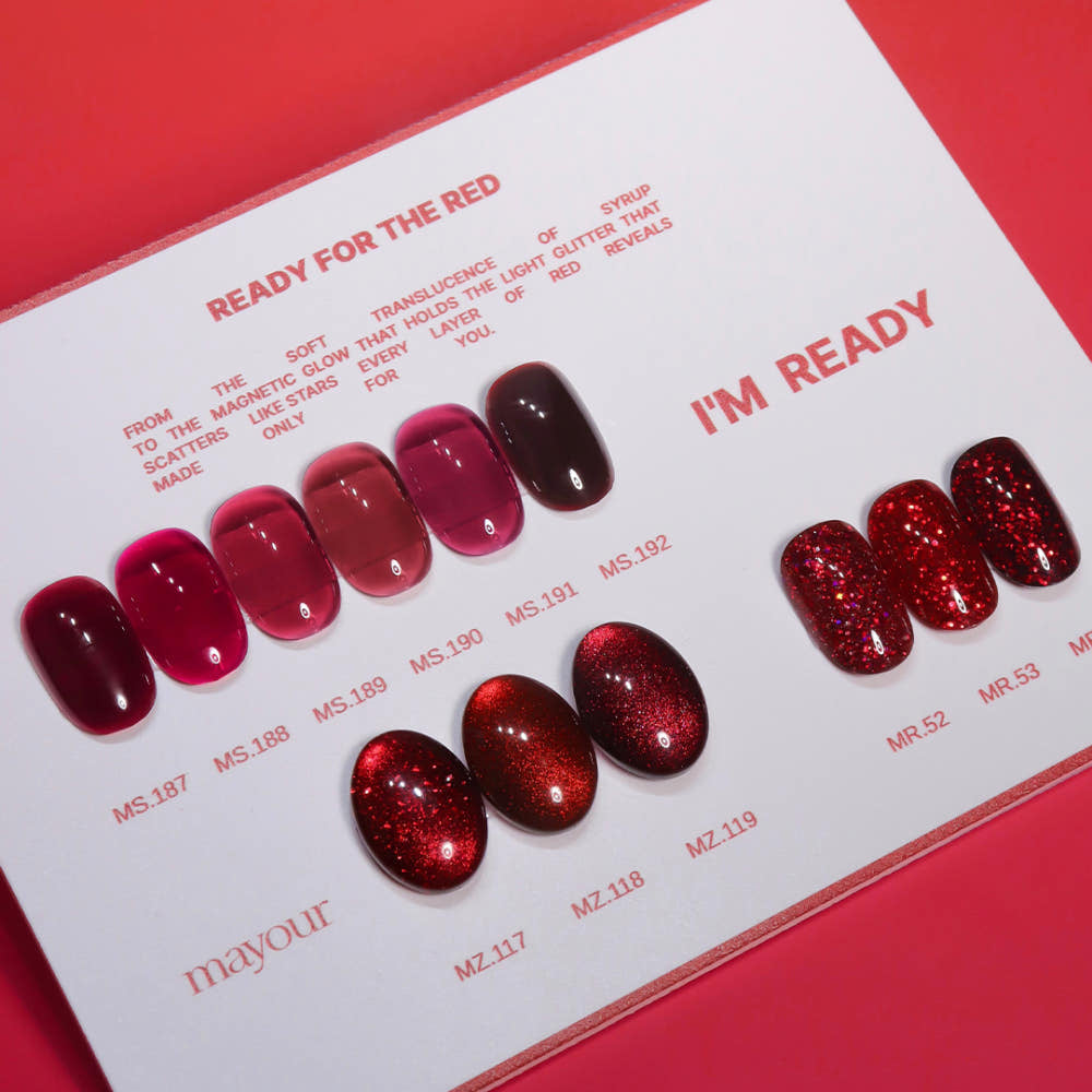 【mayour】I'm Ready Syrup & Magnet & Glitter 12-piece set