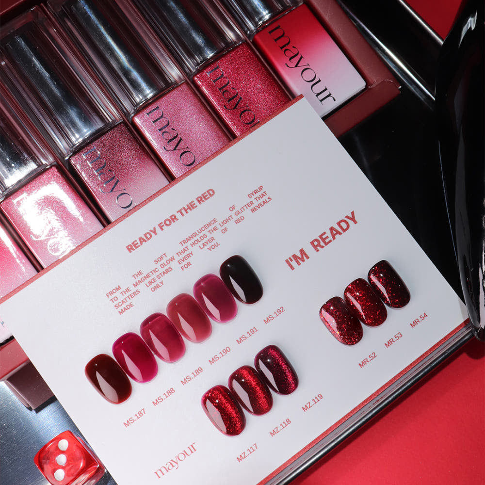 【mayour】I'm Ready Syrup & Magnet & Glitter 12-piece set