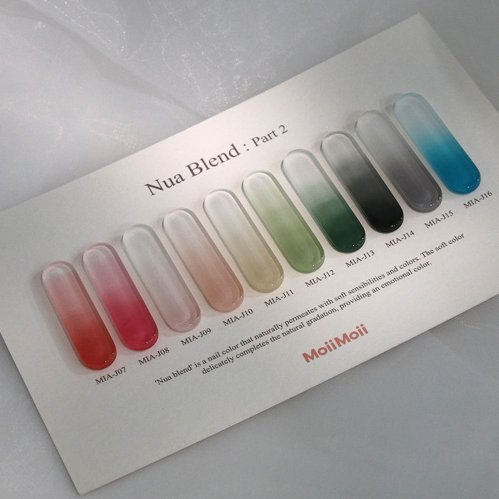 【MoiiMoii】Gradient Nua Blend 2 Gel 10 Collection