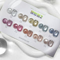 【YOGURT / 受注販売(11月中旬前後納期)】Gel Nail Waterdrop 2 Magnetic Gel 10-piece Collection