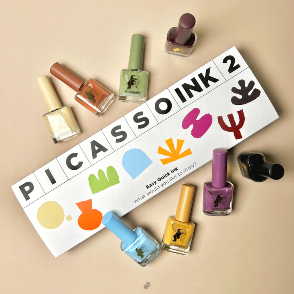 【YOGOMAYO / 受注販売(6月末前後納期)】Picasso Ink Gel Season 2 8-piece Collection Easy Quick Ink Gel