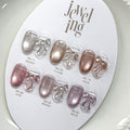 【YOGURT / 受注販売(9月末前後納期)】Yogurt Gel Nail Jeweling Magnet Gel 6-piece Collection