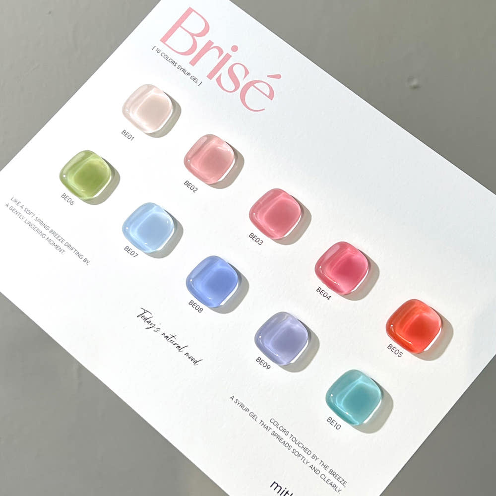 【mithmillo / 受注販売(3月下旬前後納期)】Clear Syrup Gel Breeze 10-piece