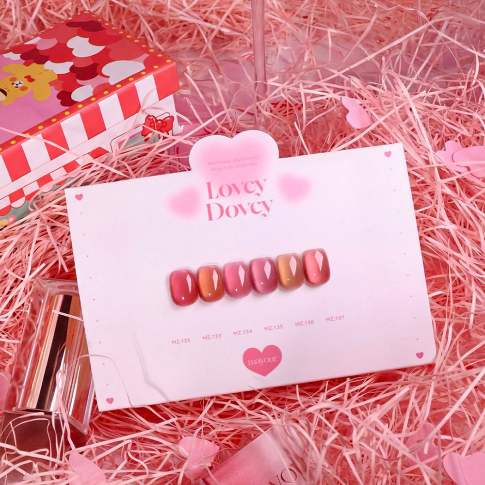【mayour / 受注販売(3月下旬前後納期)】Lovey Derby Magnetic Gel 6 types Collection